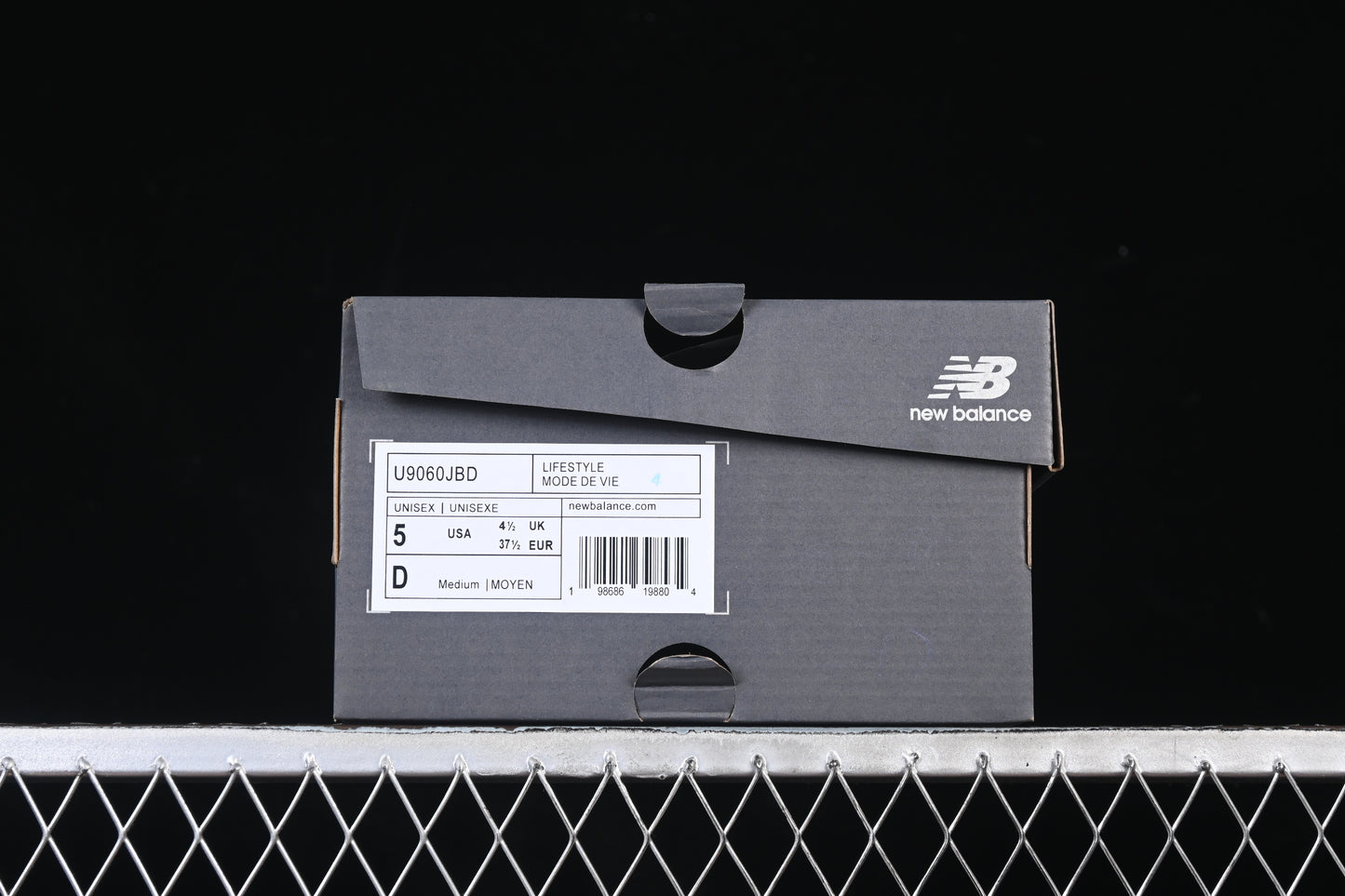 New Balance 9060 Black Grey U9060JBD