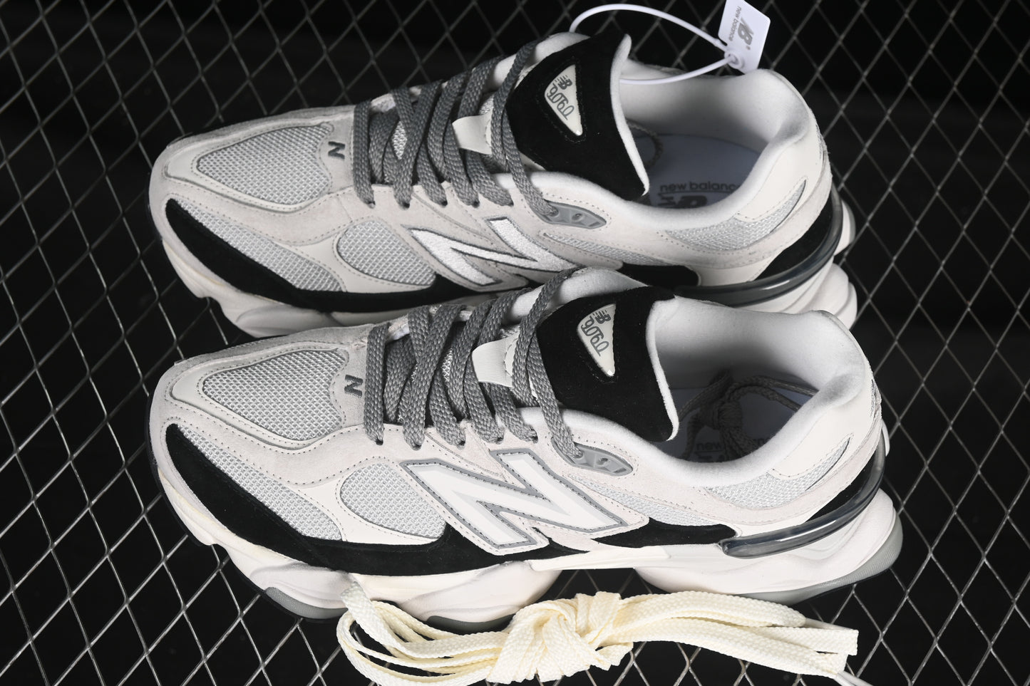 New Balance 9060 Grey Jet Black U9060JBB