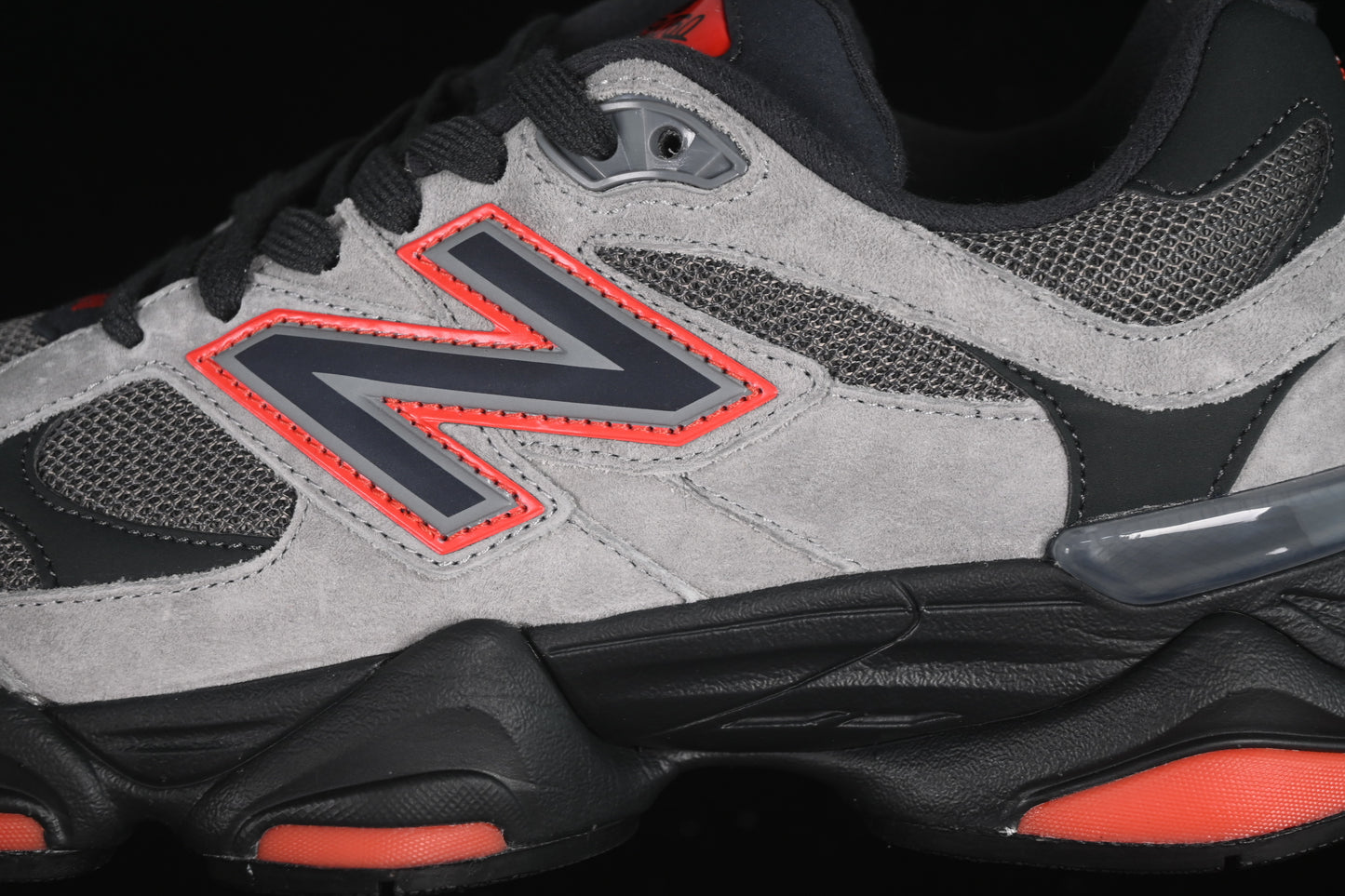 New Balance 9060 Grey Black Red U9060JBO