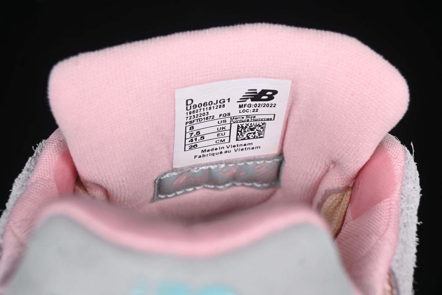 New Balance 9060 JFG Baby Shower Blue U9060JG1