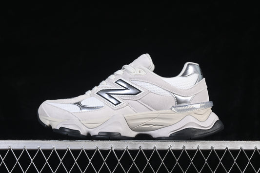 New Balance 9060 White Black Metallic Silver U9060JRB