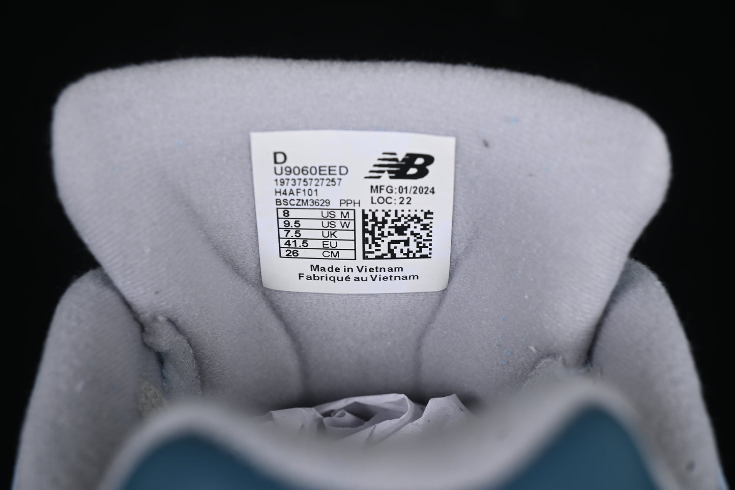 New Balance 9060 Chrome Blue U9060EED