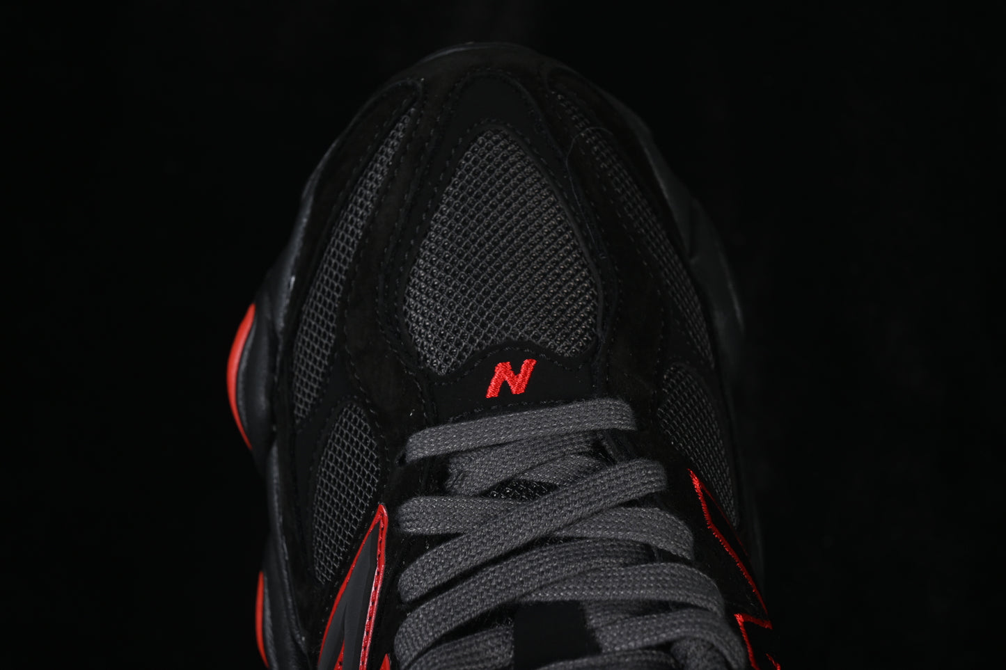 New Balance 9060 Black Red GC9060JR