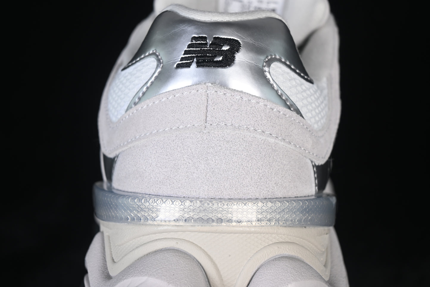 New Balance 9060 White Black Metallic Silver U9060JRB