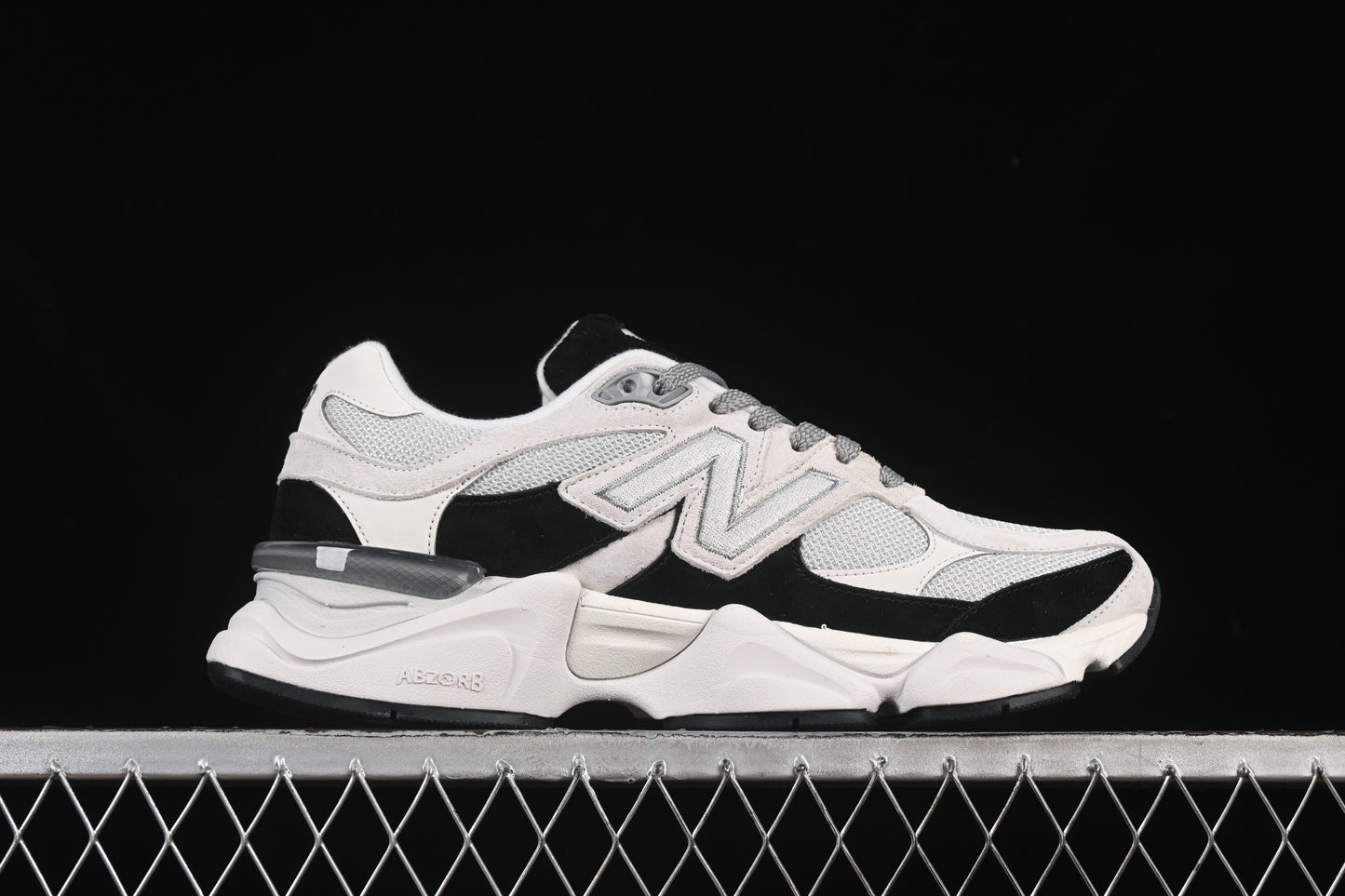 New Balance 9060 Grey Jet Black U9060JBB