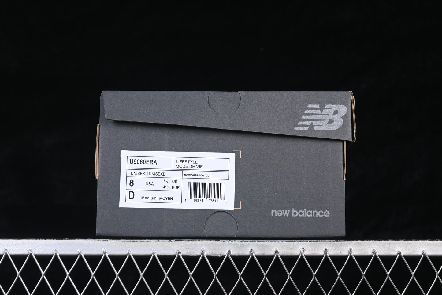 New Balance 9060 Black/Grey U9060ERA